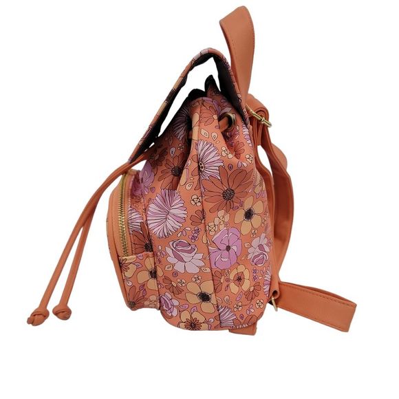 Wild Fable Mini Flap Backpack - Floral - Picture 5 of 5